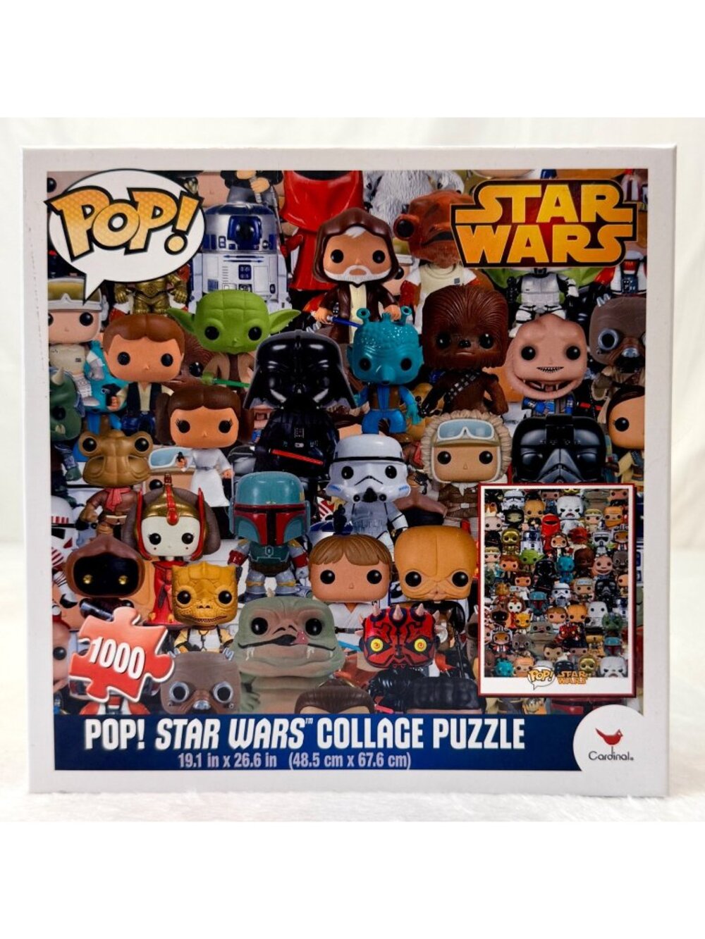 Pop! Funko Star Wars Collage Puzzle 1000pc Cardinal Industries